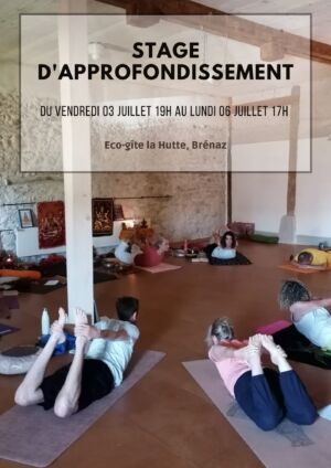 Stage d'approfondissement pour enseignant de yoga